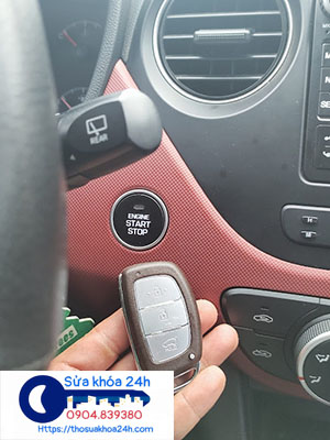 Làm chìa khóa thông minh Huyndai i10